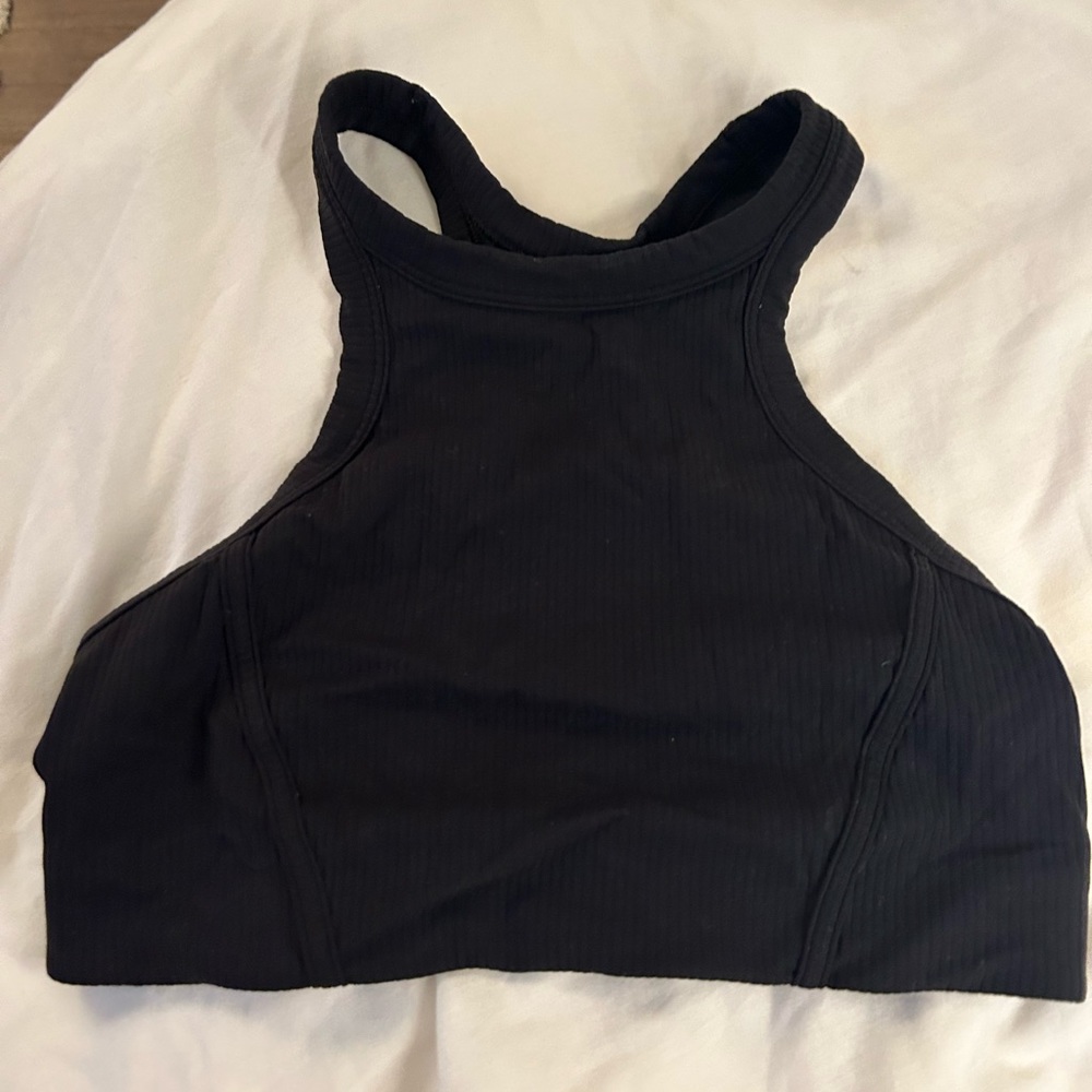 Lululemon ribbed nulu high neck bra size 8